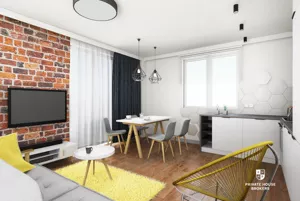 Mieszkanie trzypokojowe 58,30 m², Zbrodzice, Sprzedaż