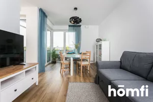 Mieszkanie trzypokojowe 60,57 m², Kraków, Dębniki, Marii Konopnickiej, Wynajem