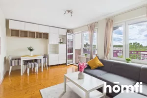 Mieszkanie trzypokojowe 59,81 m², Wrocław, Pilczyce-Kozanów-Popowice Północne, Kozanów, Modra, Wynajem