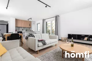 Mieszkanie trzypokojowe 62,60 m², Wrocław, Krzyki-Partynice, Krzyki, Piękna, Wynajem
