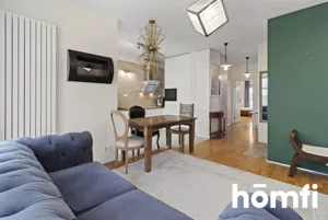 Mieszkanie trzypokojowe 65,24 m², Warszawa, Śródmieście, Stawki, Wynajem