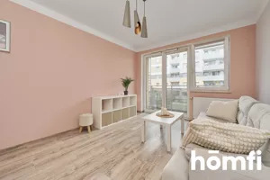 Mieszkanie trzypokojowe 59,55 m², Wrocław, Stare Miasto, Tęczowa, Wynajem