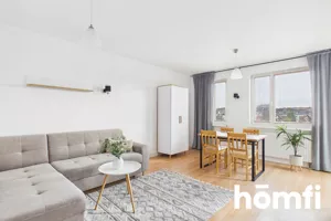 Mieszkanie trzypokojowe 66,30 m², Wrocław, Krzyki-Partynice, Krzyki, Wandy Rutkiewicz, Wynajem