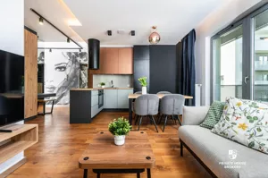 Mieszkanie czteropokojowe 62,45 m², Kraków, Stare Miasto, Śródmieście, bp. Jana Prandoty, Wynajem