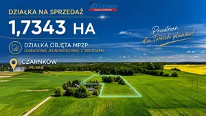 Działka 17 343,00 m², Czarnków, Sprzedaż