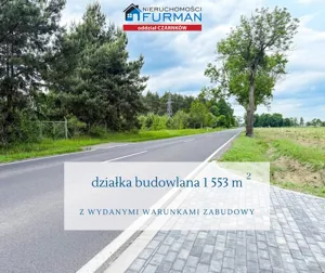 Działka 1 553,00 m², Lubasz, Sprzedaż
