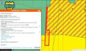 Działka 1 200,00 m², Sobień, Sprzedaż