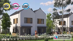 Dom bliźniak 76,66 m², Banino, Kasztanowa, Sprzedaż