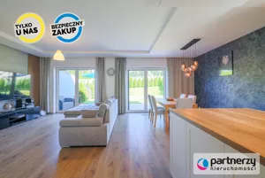 Dom bliźniak 207,23 m², Bielkówko, Kościelna, Sprzedaż