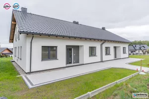 Dom bliźniak 109,36 m², Trąbki Wielkie, Sprzedaż