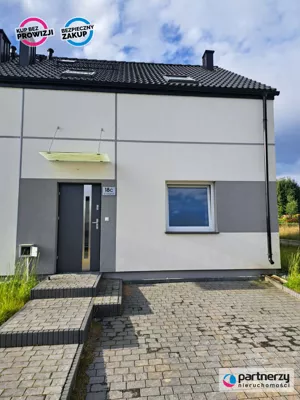 Dom bliźniak 101,35 m², Trąbki Wielkie, Usługowa, Sprzedaż