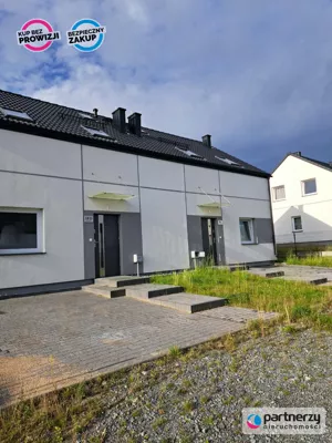 Dom bliźniak 101,35 m², Trąbki Wielkie, Usługowa, Sprzedaż