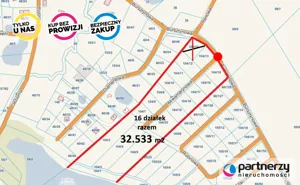 Działka 32 533,00 m², Salinko, Akwamarynowa, Sprzedaż