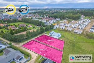 Działka 1 542,00 m², Banino, Dębowa, Sprzedaż