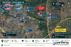 Działka 2 813,00 m², Gdańsk, Orunia Górna-Gdańsk Południe, Maćkowy, Ireny Kosmowskiej, Sprzedaż