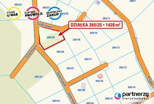 Działka 1 428,00 m², Kamień, Leśna, Sprzedaż