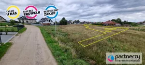 Działka 1 429,00 m², Gowino, Malinowa, Sprzedaż