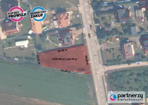 Działka 1 055,00 m², Mieroszyno, Sprzedaż