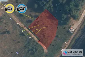 Działka 1 243,00 m², Borkowo, Radosna, Sprzedaż