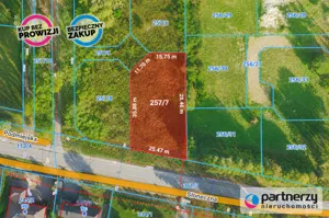 Działka 1 108,00 m², Rokitnica, Słoneczna, Sprzedaż
