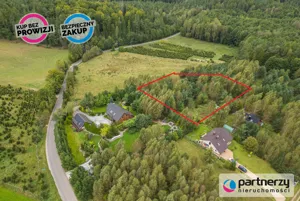 Działka 2 084,00 m², Stężyca, Sprzedaż