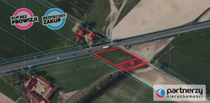 Działka 1 700,00 m², Wielkie Pułkowo, Sprzedaż