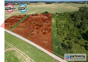 Działka 1 015,00 m², Bielkówko, Wyżynna, Sprzedaż