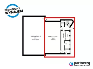 Magazyn 320,00 m², Gdańsk, Letnica, Wynajem