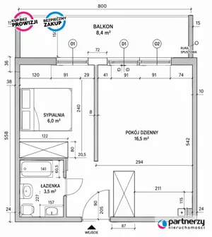 Apartamenty PAN127481 Gdańsk Ujeścisko-Łostowice