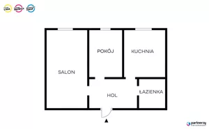 Mieszkanie dwupokojowe 48,60 m², Gdańsk, Przymorze, Chłopska, Sprzedaż
