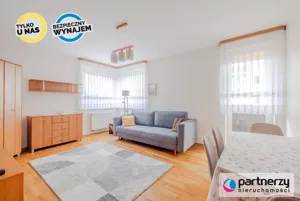 Mieszkanie dwupokojowe 49,13 m², Gdańsk, Chełm, Nieborowska, Wynajem