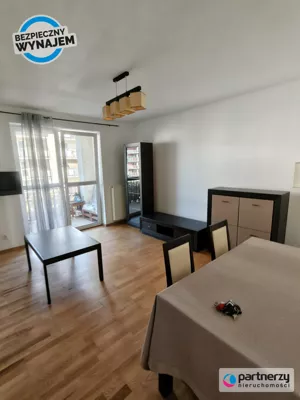 Mieszkanie dwupokojowe 53,53 m², Gdańsk, Współczesna, Wynajem