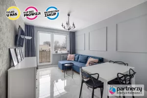 Mieszkanie trzypokojowe 47,50 m², Gdańsk, Żabianka-Wejhera-Jelitkowo-Tysiąclecia, Żabianka, Gospody, Sprzedaż