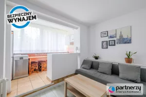 Mieszkanie trzypokojowe 40,97 m², Gdańsk, Śródmieście, Głęboka, Wynajem