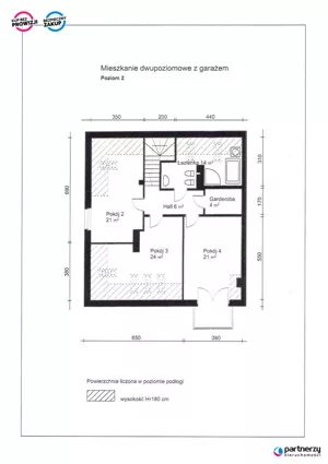 Apartamenty PAN301749 Gdańsk Osowa Jednorożca
