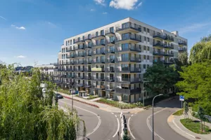 Stilla, nowe mieszkania, Skanska Residential Development Poland, ul. Fajansowa 5, Włochy (Raków), Warszawa