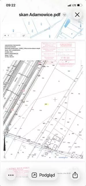 Działka 10 000,00 m², Adamowice, Akacjowa, Sprzedaż