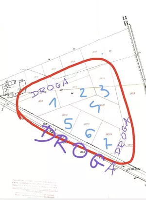 Działka 1 000,00 m², Bełdów, Sprzedaż
