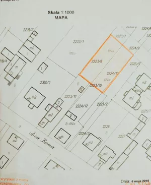 Działka 821,00 m², Ciechocinek, Sprzedaż