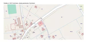 Działka 700,00 m², Czerniewo, Sprzedaż