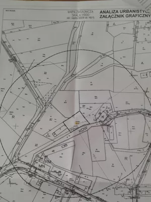 Działka 940,00 m², Gądno, Sprzedaż