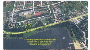 Działka 1 488,00 m², Osieczna, Gostyńska, Sprzedaż