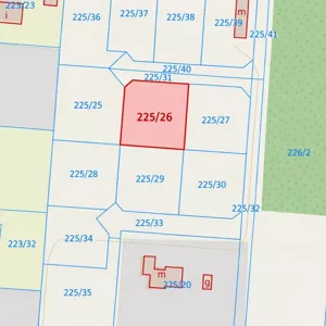 Działka 1 072,00 m², Żołędowo, Jastrzębia, Sprzedaż