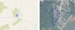 Działka 1 900,00 m², Klecewko, Sprzedaż