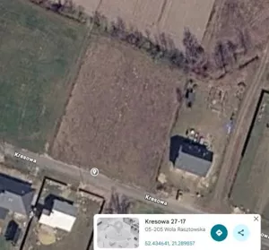 Działka 2 000,00 m², Wola Rasztowska, Kresowa, Sprzedaż