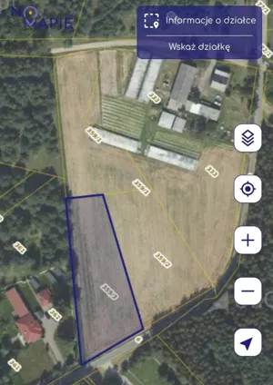 Działka 3 196,00 m², Krusze, Sprzedaż
