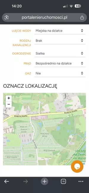 Działka 328,00 m², Kraków, Księcia Józefa, Sprzedaż