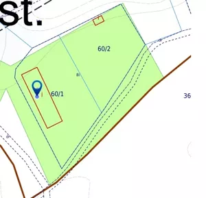 Działka 4 186,00 m², Łeba, Leśna, Sprzedaż