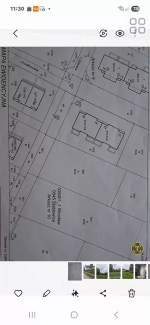 Działka 1 065,00 m², Wrocław, Fabryczna, Lubawska, Sprzedaż
