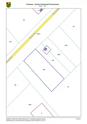 Działka 1 041,00 m², Parszewo, Sprzedaż